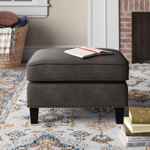 Wayfair brown deals leather ottoman